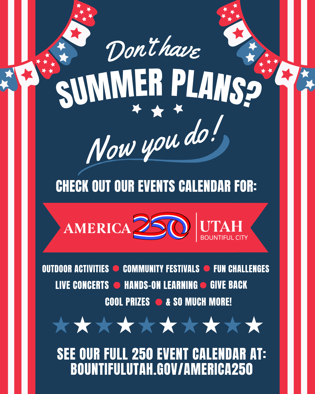 America 250 Events in Bountiful!